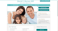 Desktop Screenshot of davidlbarnesmd.com